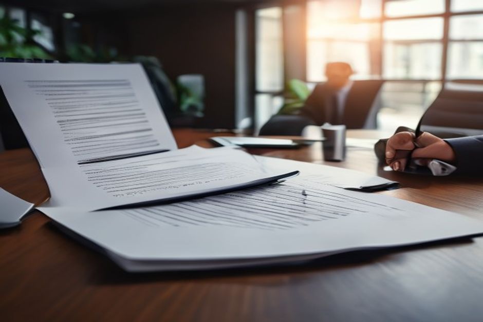 Business legal compliance discussion in Ireland