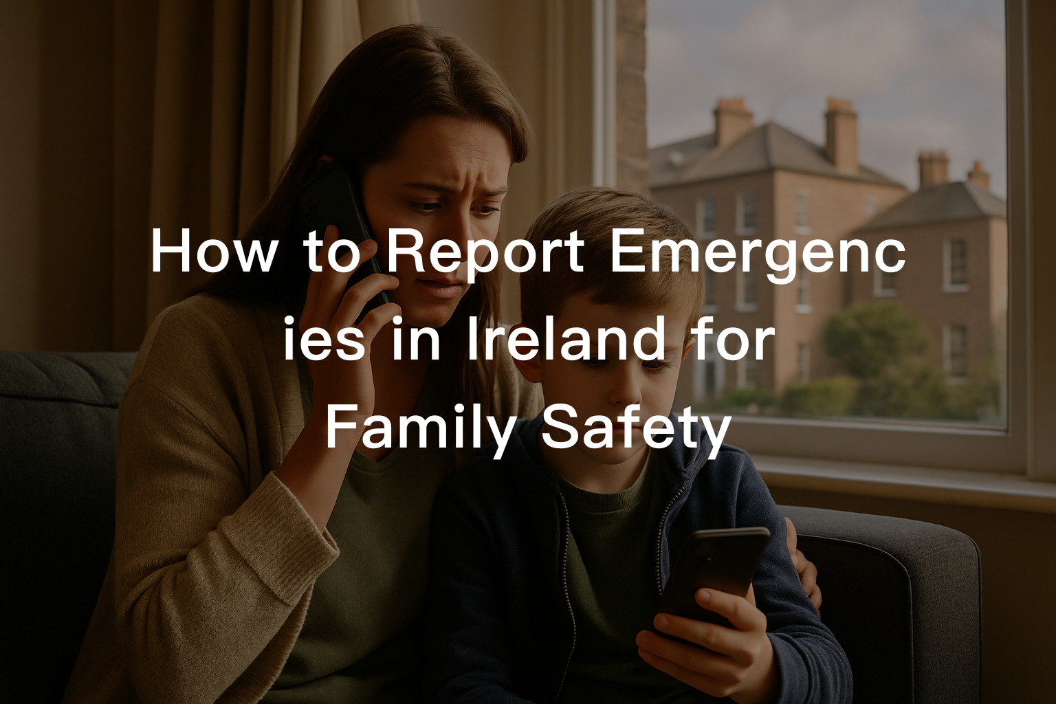 如何在爱尔兰报告紧急情况以保障家庭安全