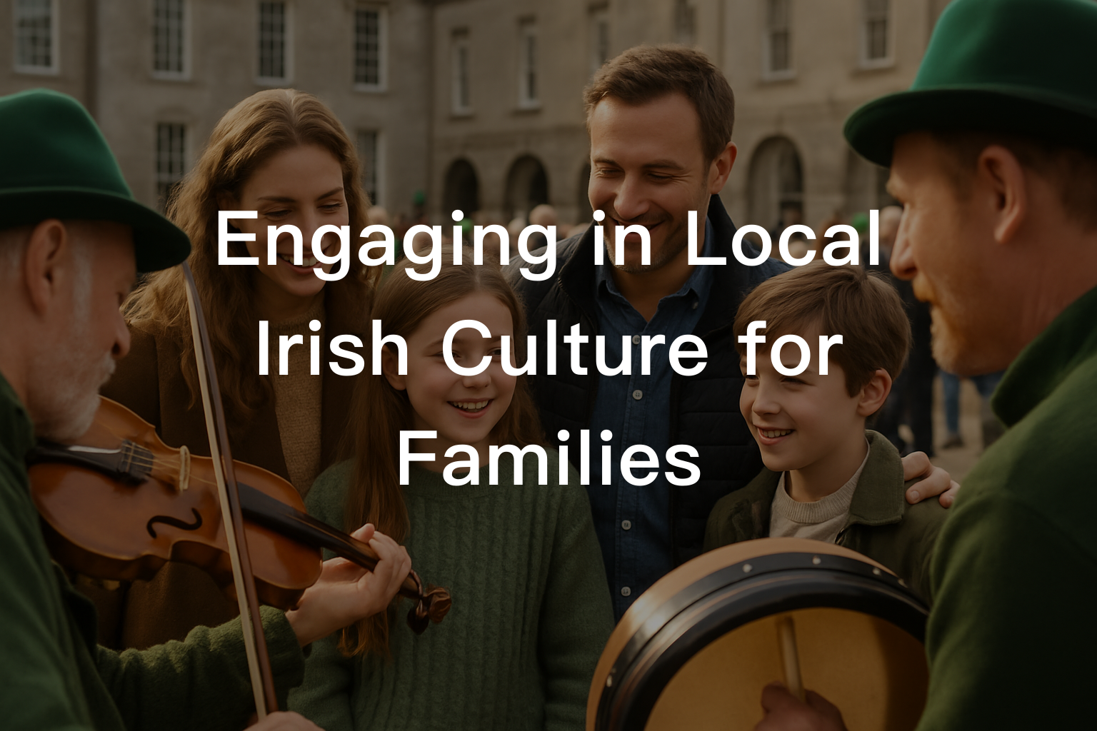 家庭参与当地爱尔兰文化