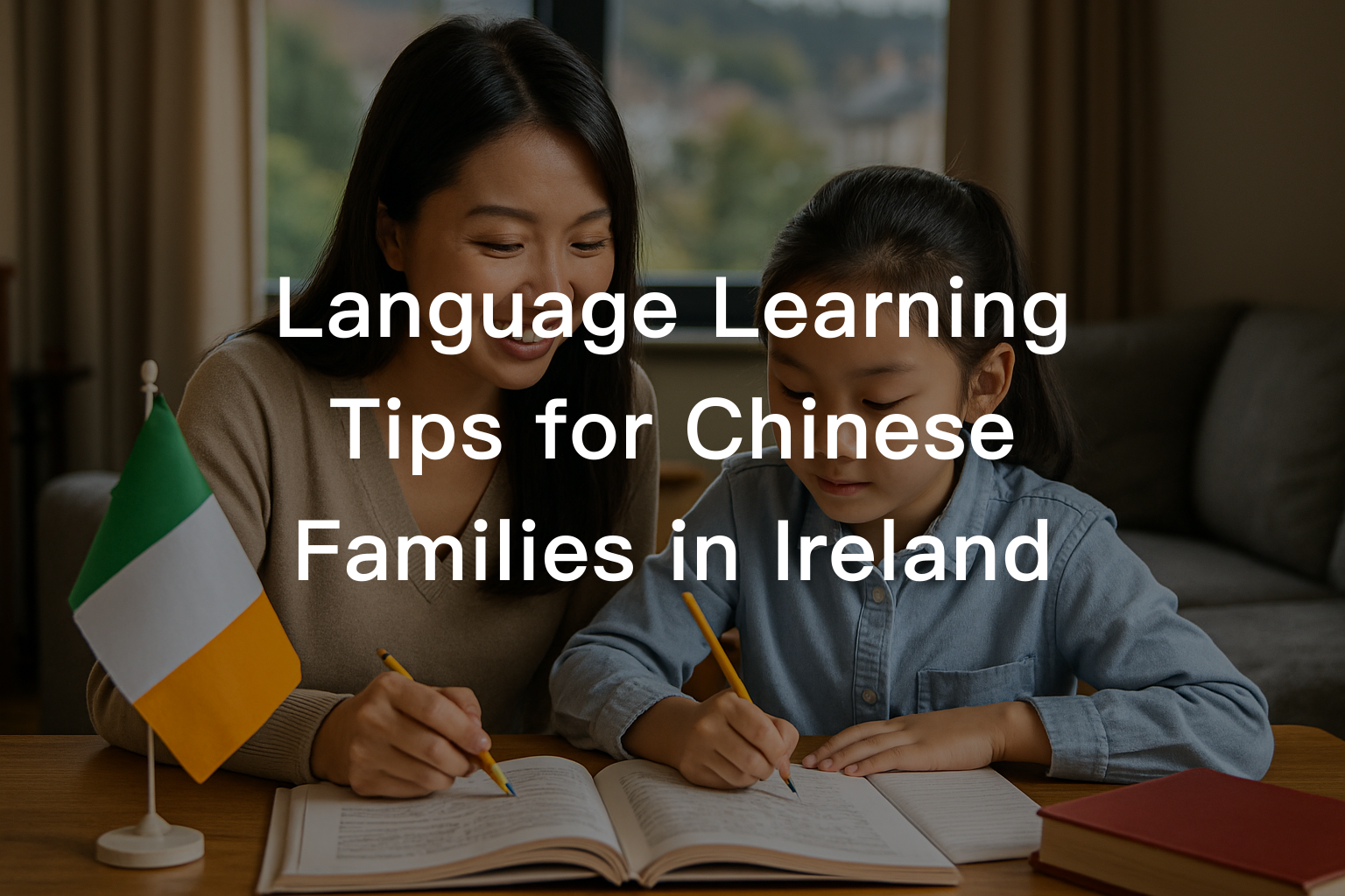 爱尔兰华人家庭的语言学习技巧