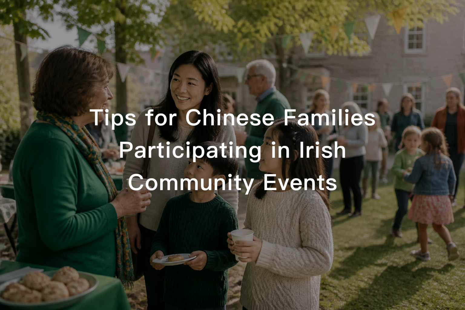 Tips for Chinese Families Participating in Irish Community Events